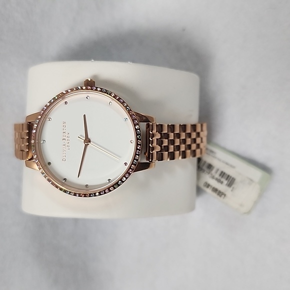 NWT Olivia Burton Women's Rainbow Watch, 34mm NO BOX - Picture 2 of 3